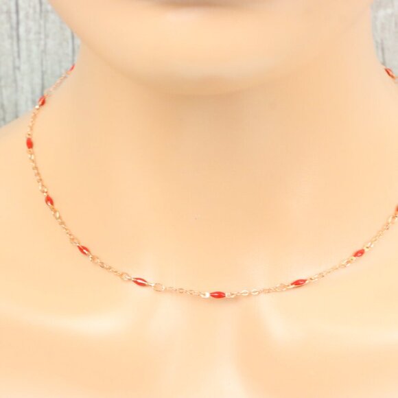 Minimalist Necklace Chain, Elegant Jewelry for Women & Girls | MLCRC1903 - Picture 7 of 10